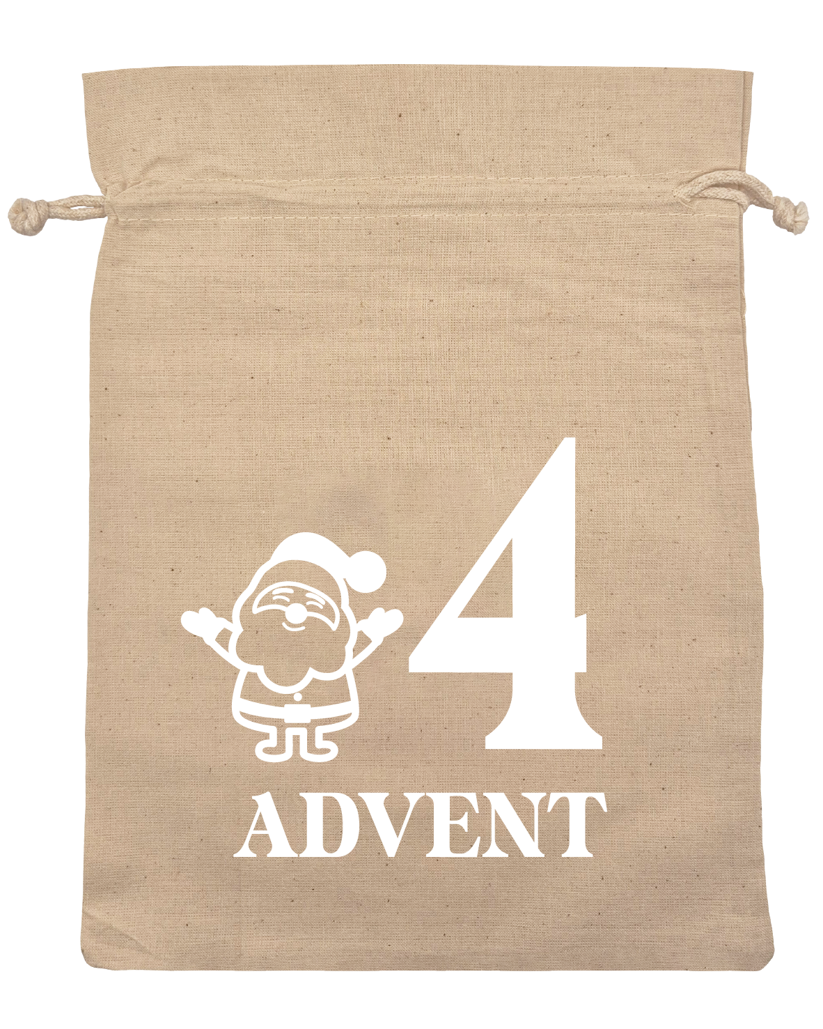 1-4 adventsposer hvid