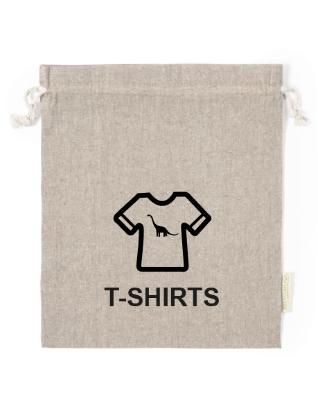 T-shirts m. dino velour