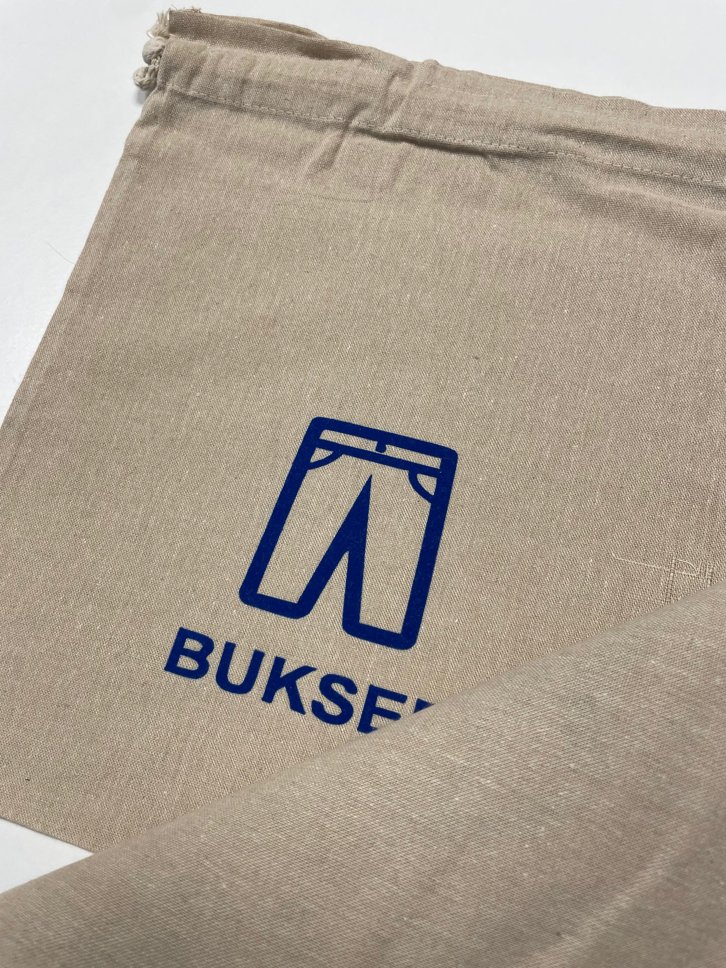 Bomuldsposer - mørkeblå velour