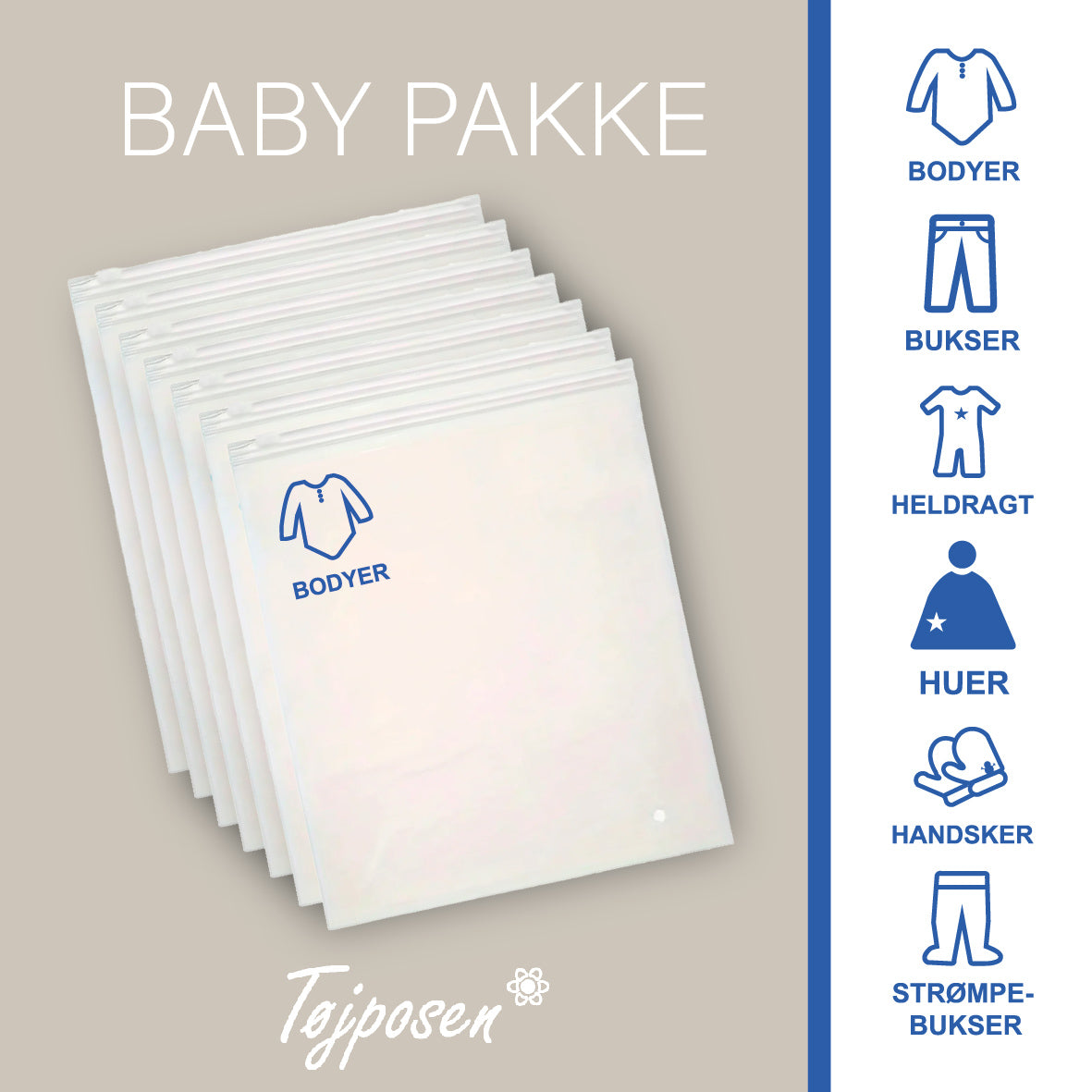 Baby Pakke - Mørkeblå