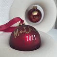 Indlæs billede i galleri, Julekugle m. Navn + Årstal