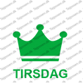 Indlæs billede i galleri, Tirsdag