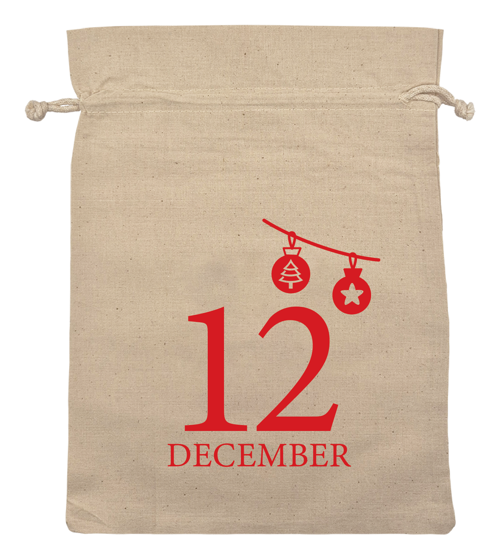 1-24 Kalenderposer rød