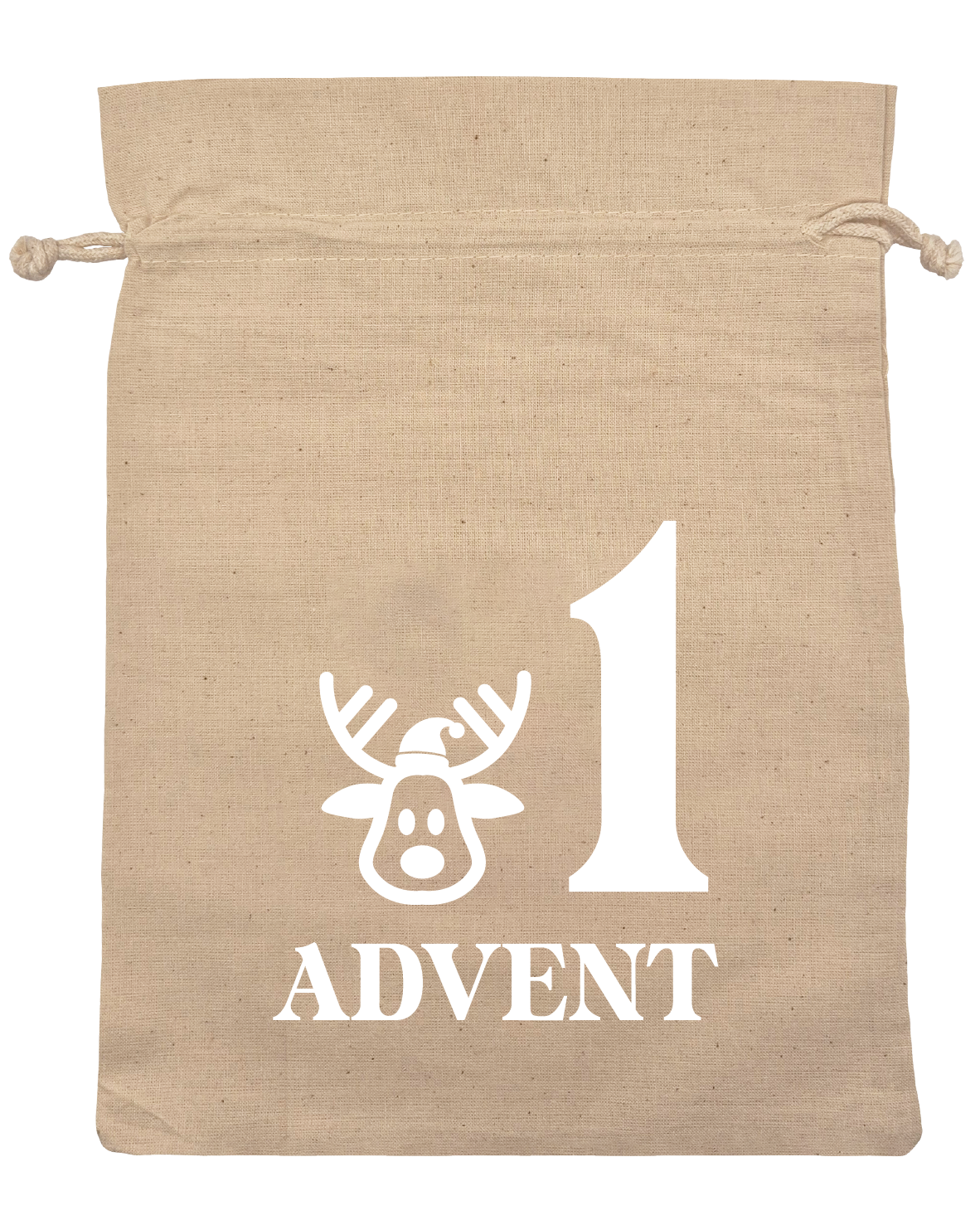 1-4 adventsposer hvid