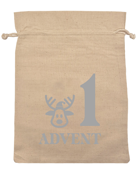 1-4 adventsposer sølv