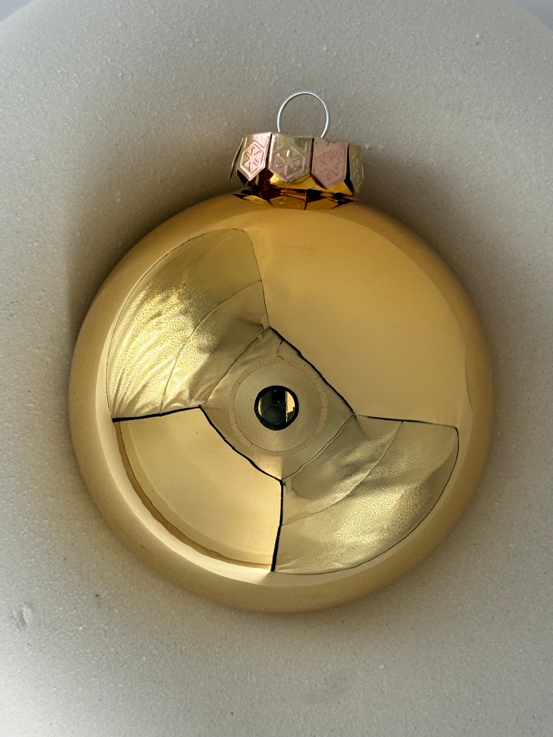 Tak for at passe på mig - Julekugle