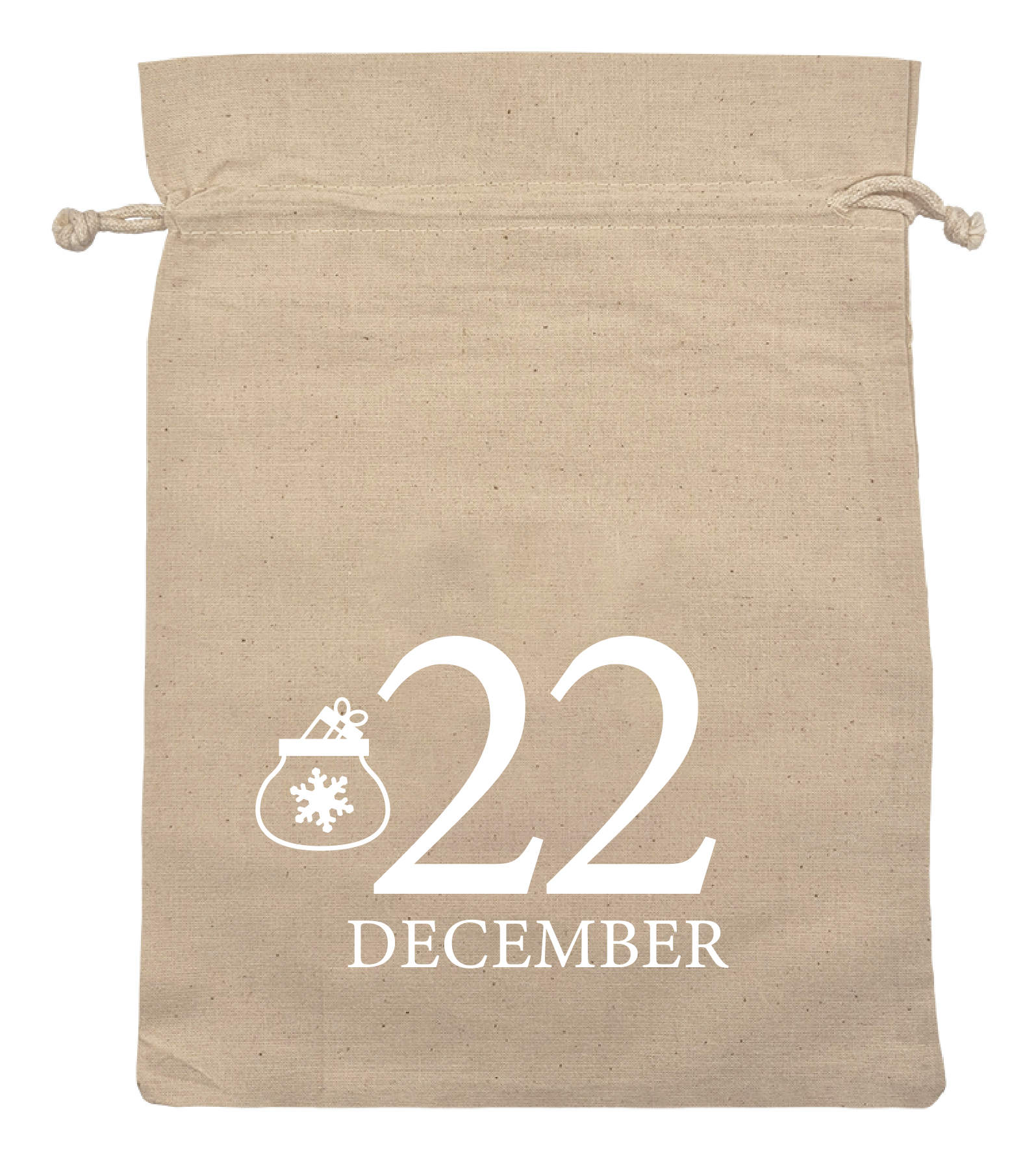 1-24 Kalenderposer hvid