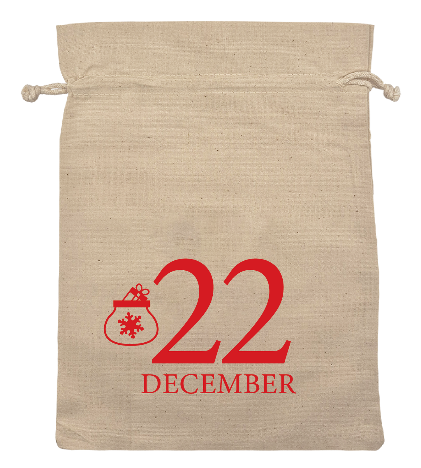 1-24 Kalenderposer rød