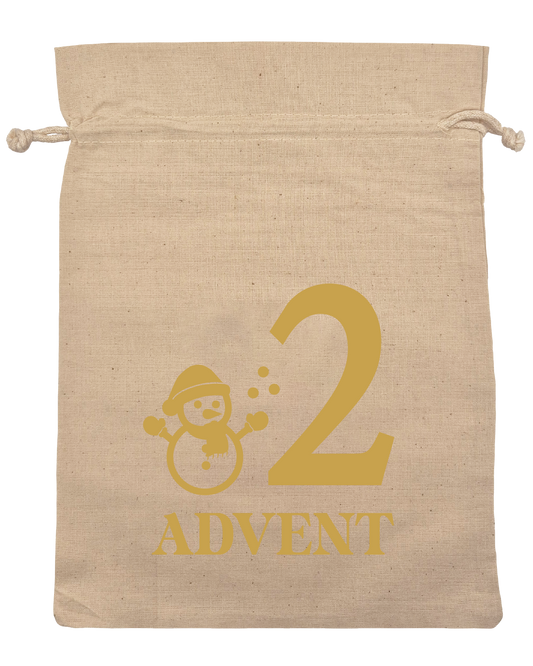 1-4 adventsposer guld