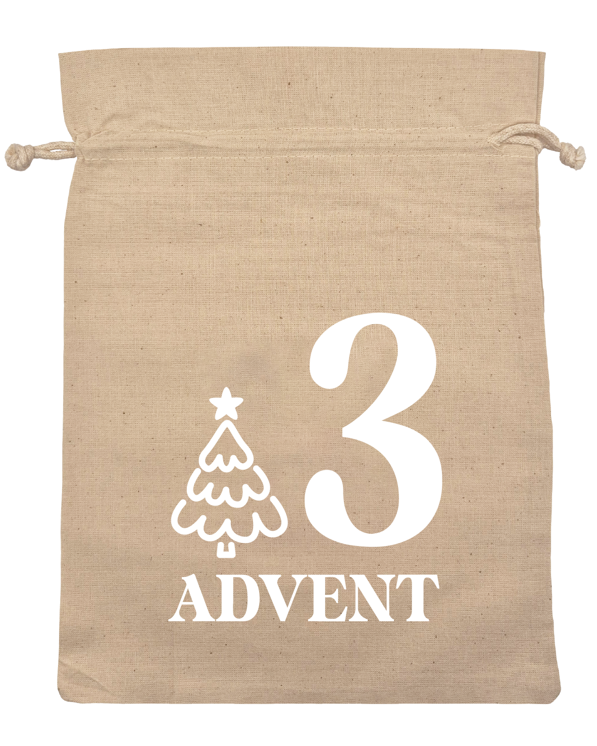 1-4 adventsposer hvid