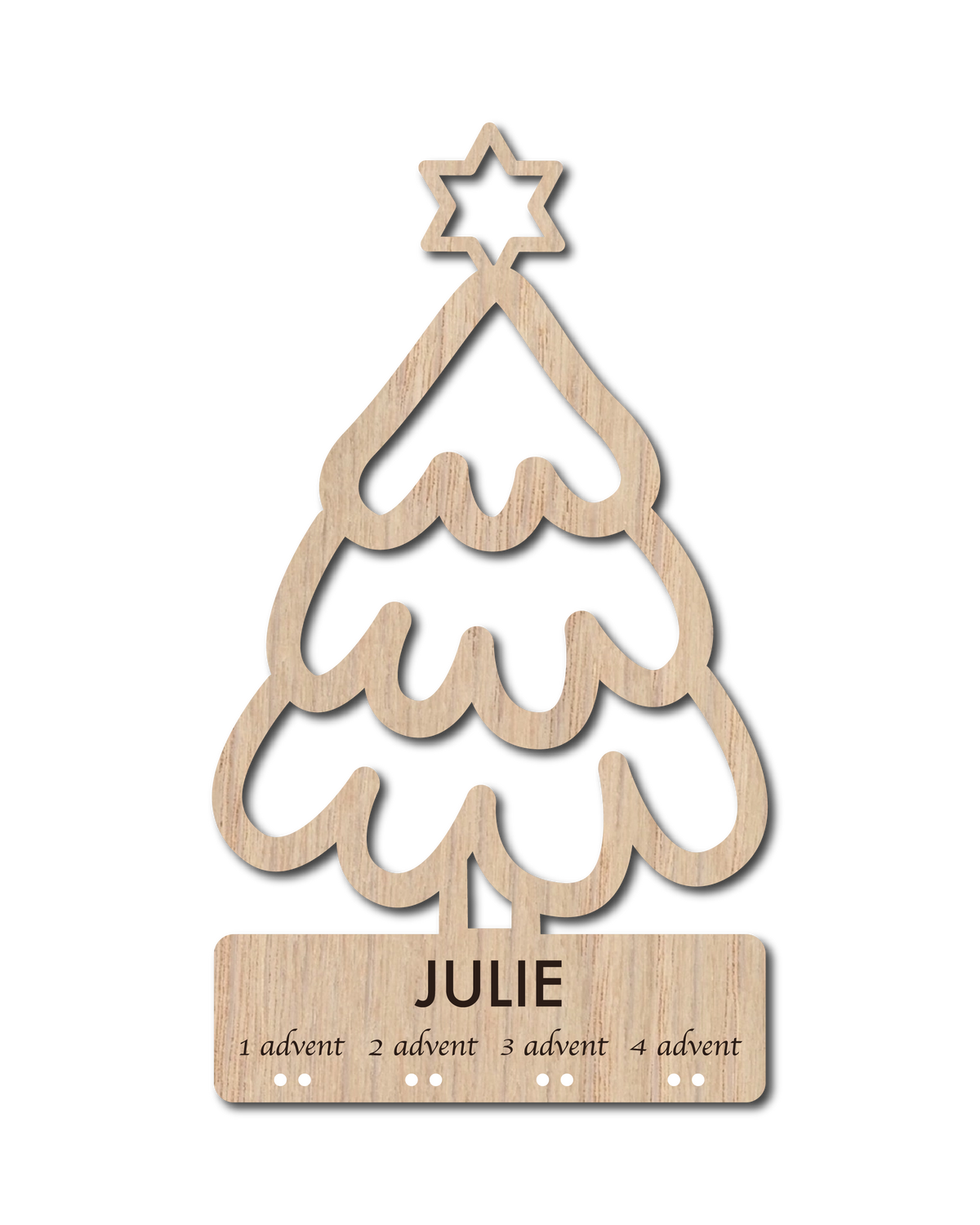 Adventskalender - Juletræ