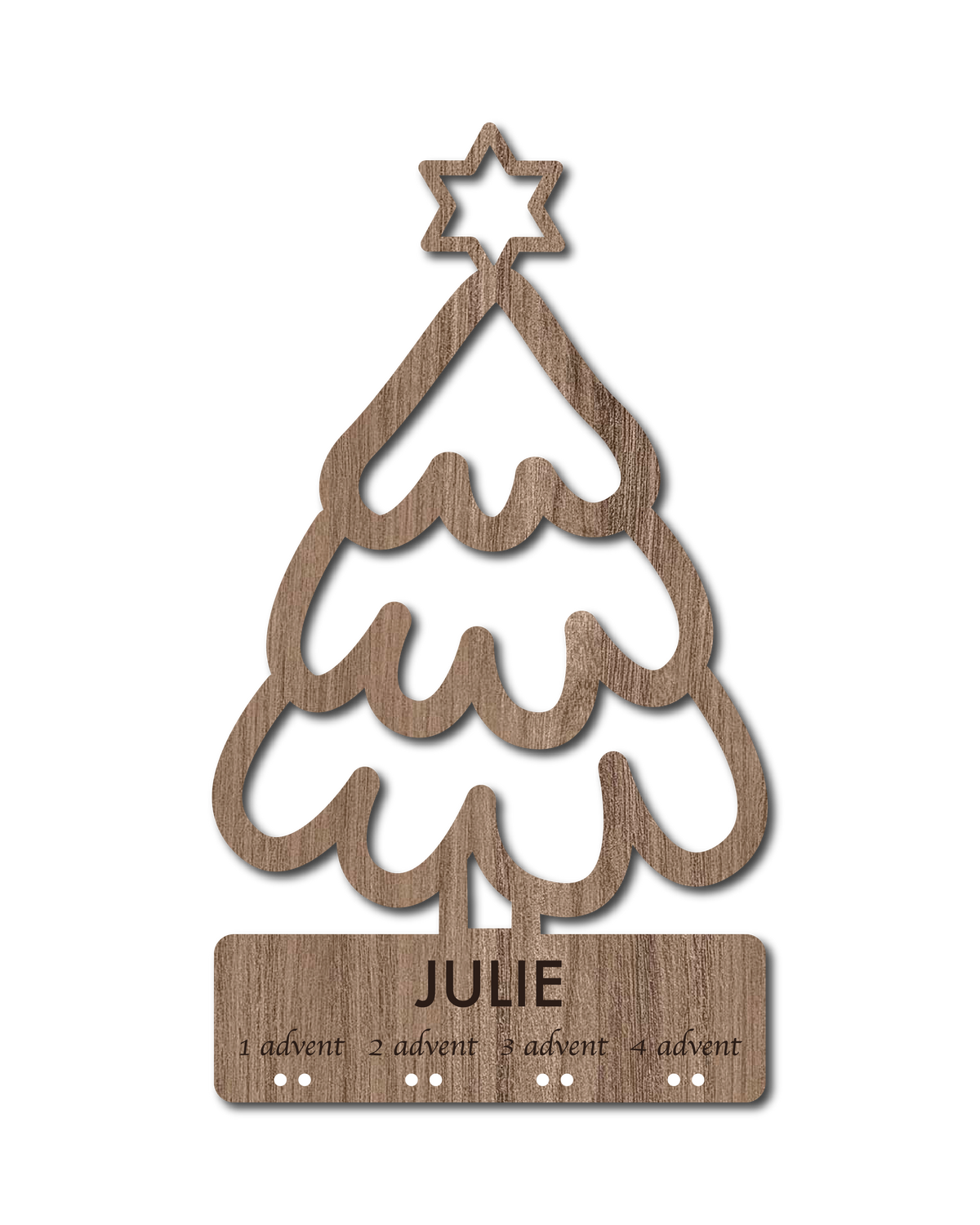 Adventskalender - Juletræ