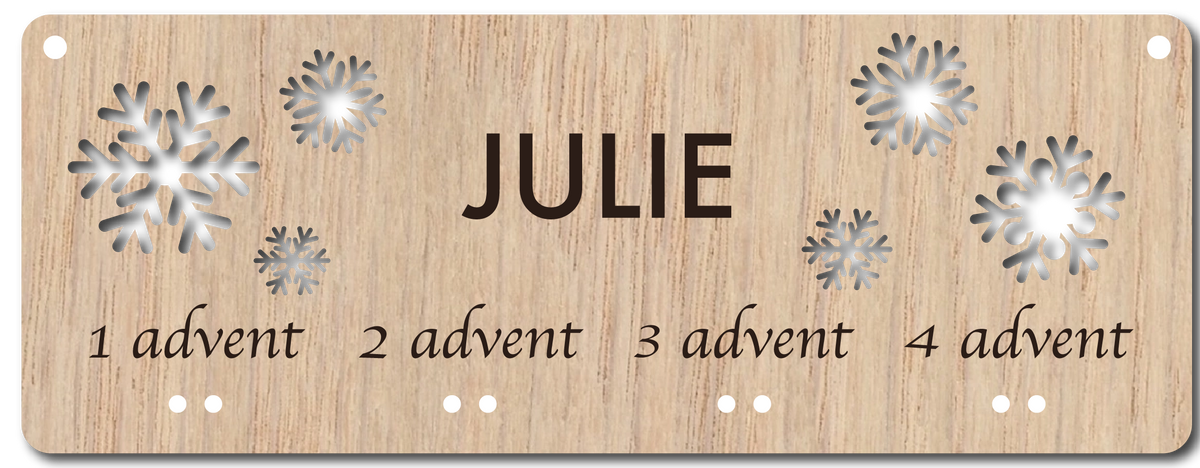 Adventskalender - Snefnug