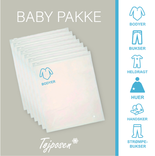 Baby Pakke - Lyseblå
