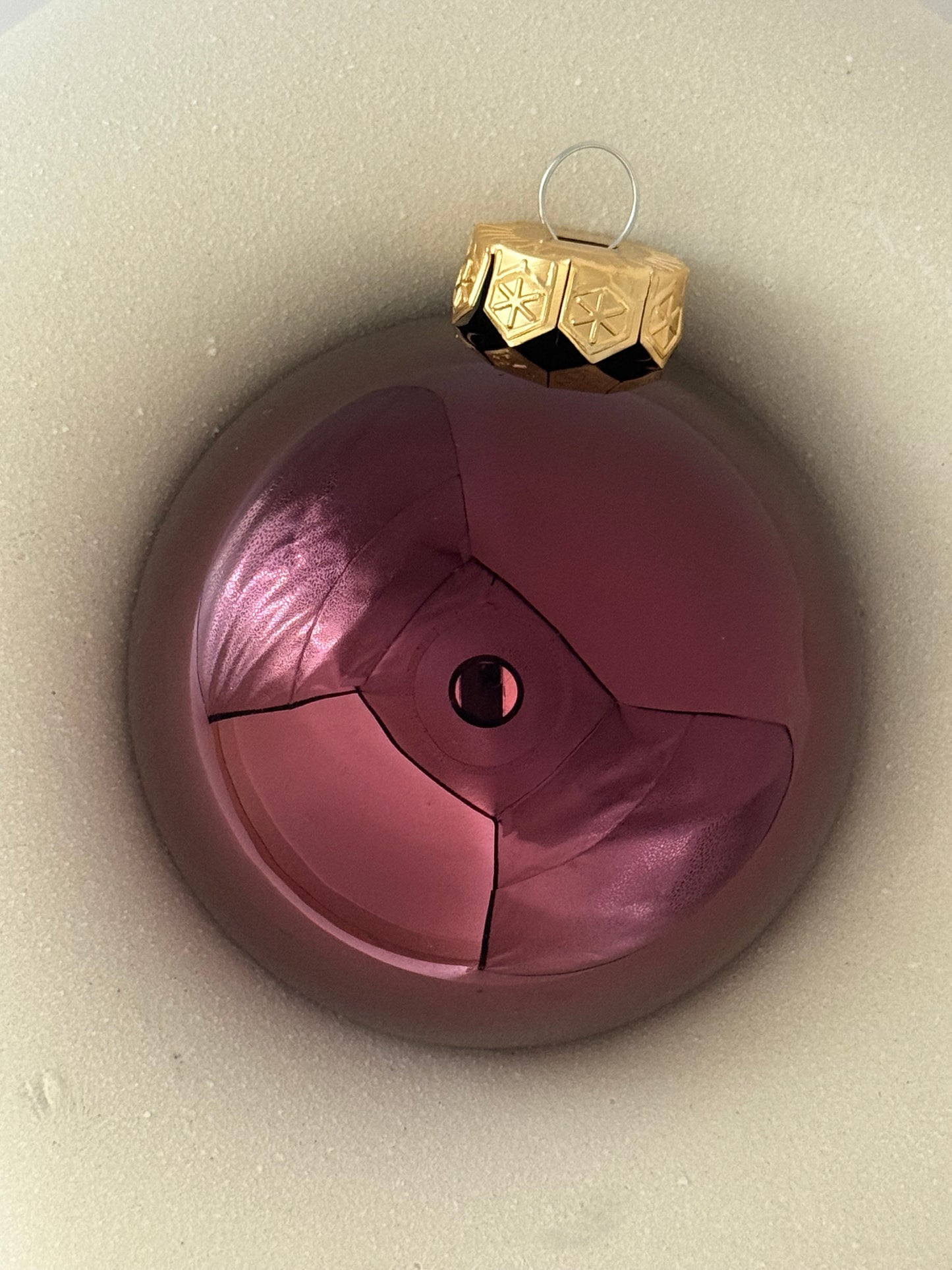 Julekugle kun med navn