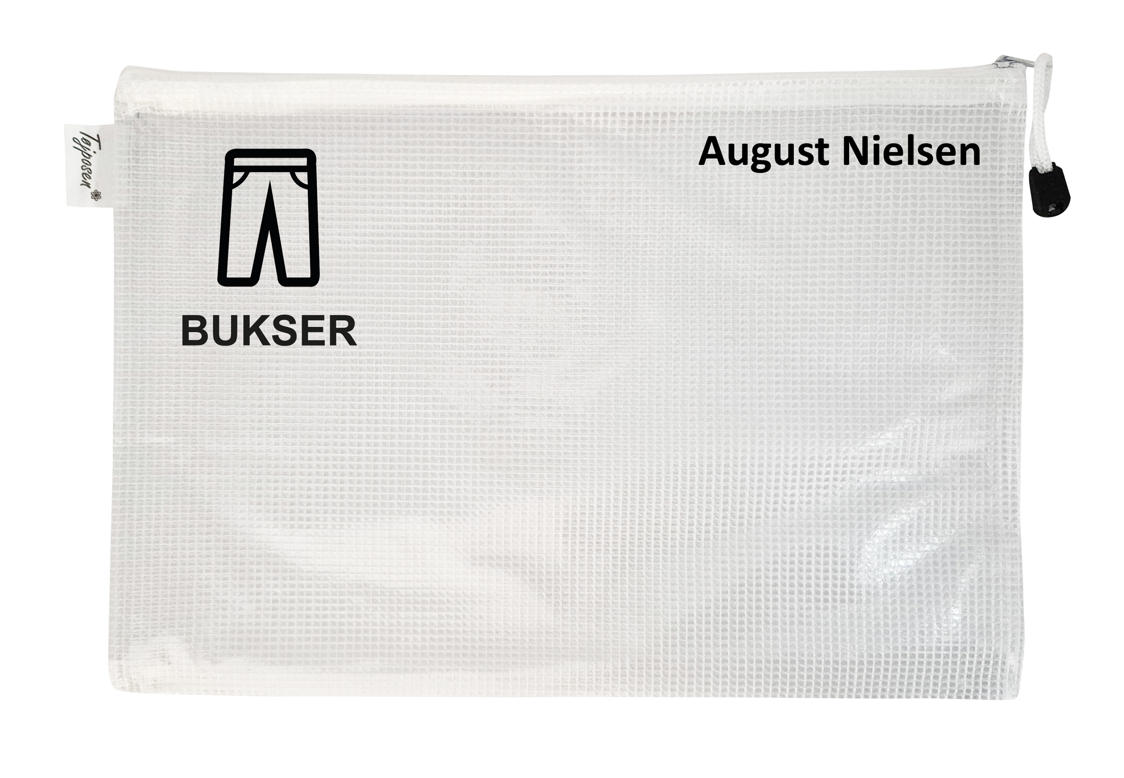 Navn på lynlåspose