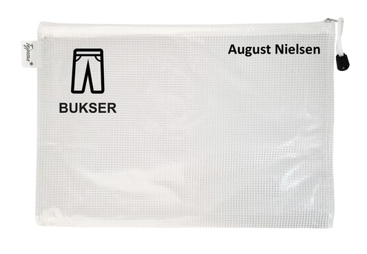 Navn på lynlåspose