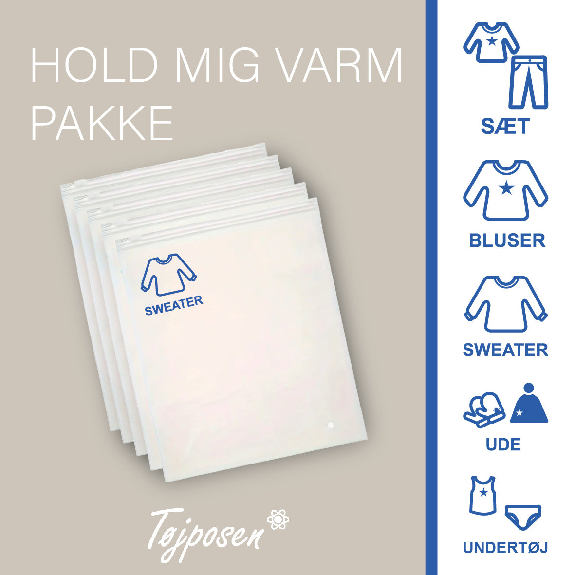Hold Mig Varm - Mørkeblå