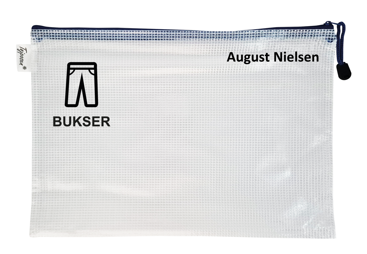 Navn på lynlåspose