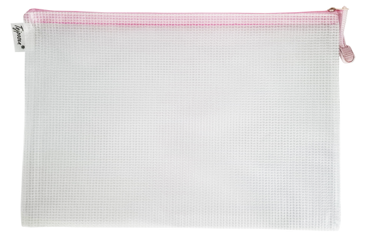 Lynlåsposer i pastel lyserød