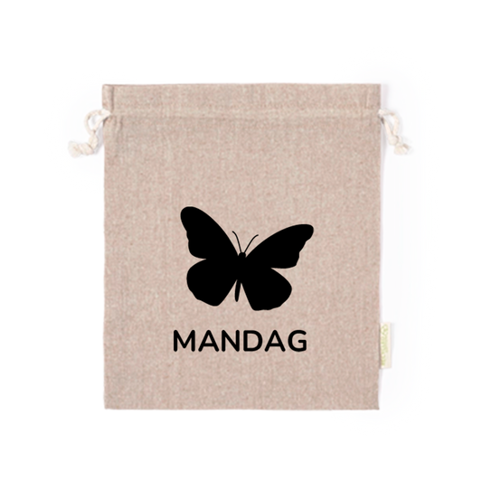 Mandag-fredags poser pige