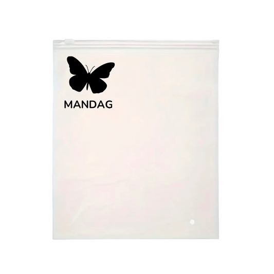 Mandag-fredags poser pige