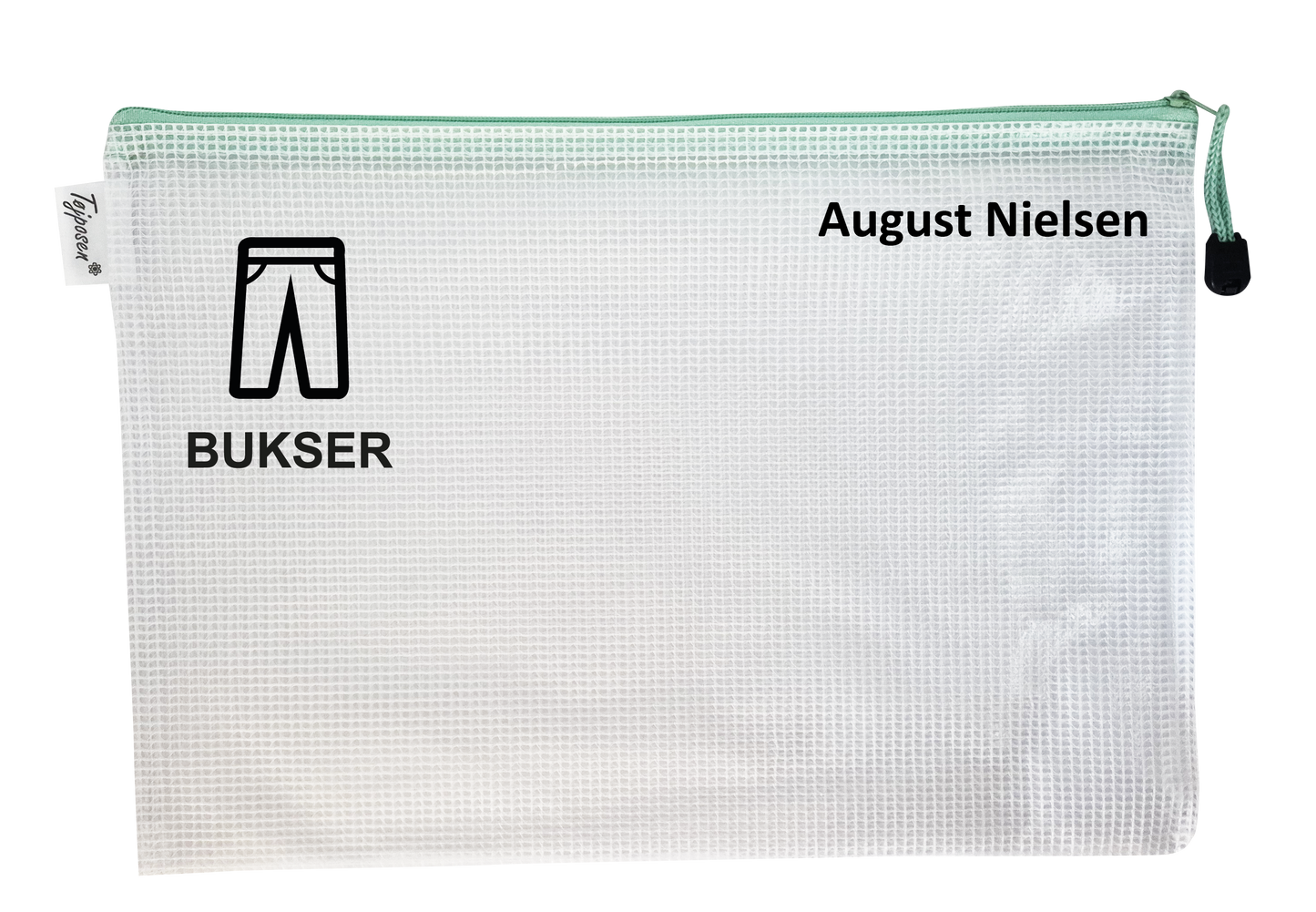 Navn på lynlåspose