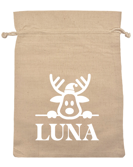 Personlig julepose - Rensdyr