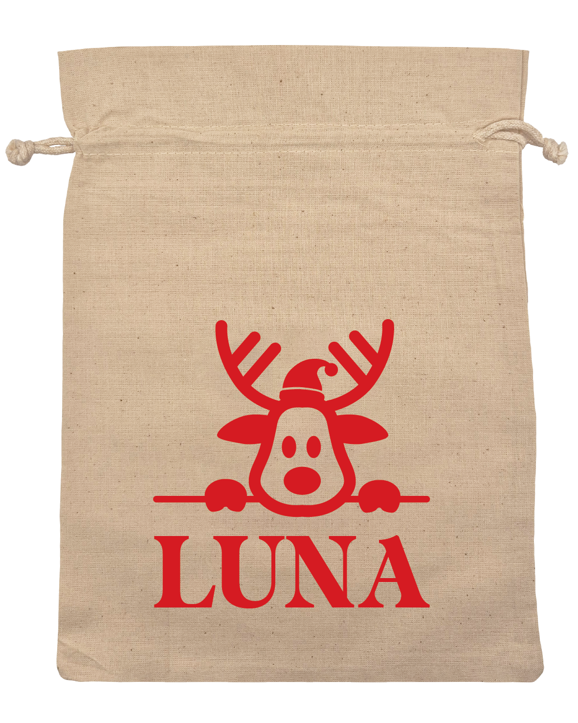 Personlig julepose - Rensdyr