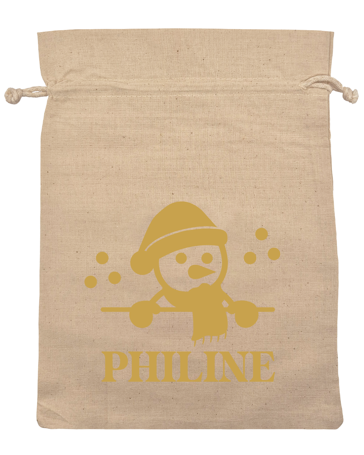 Personlig julepose - Snemand