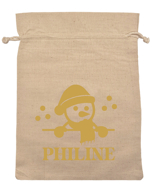 Personlig julepose - Snemand