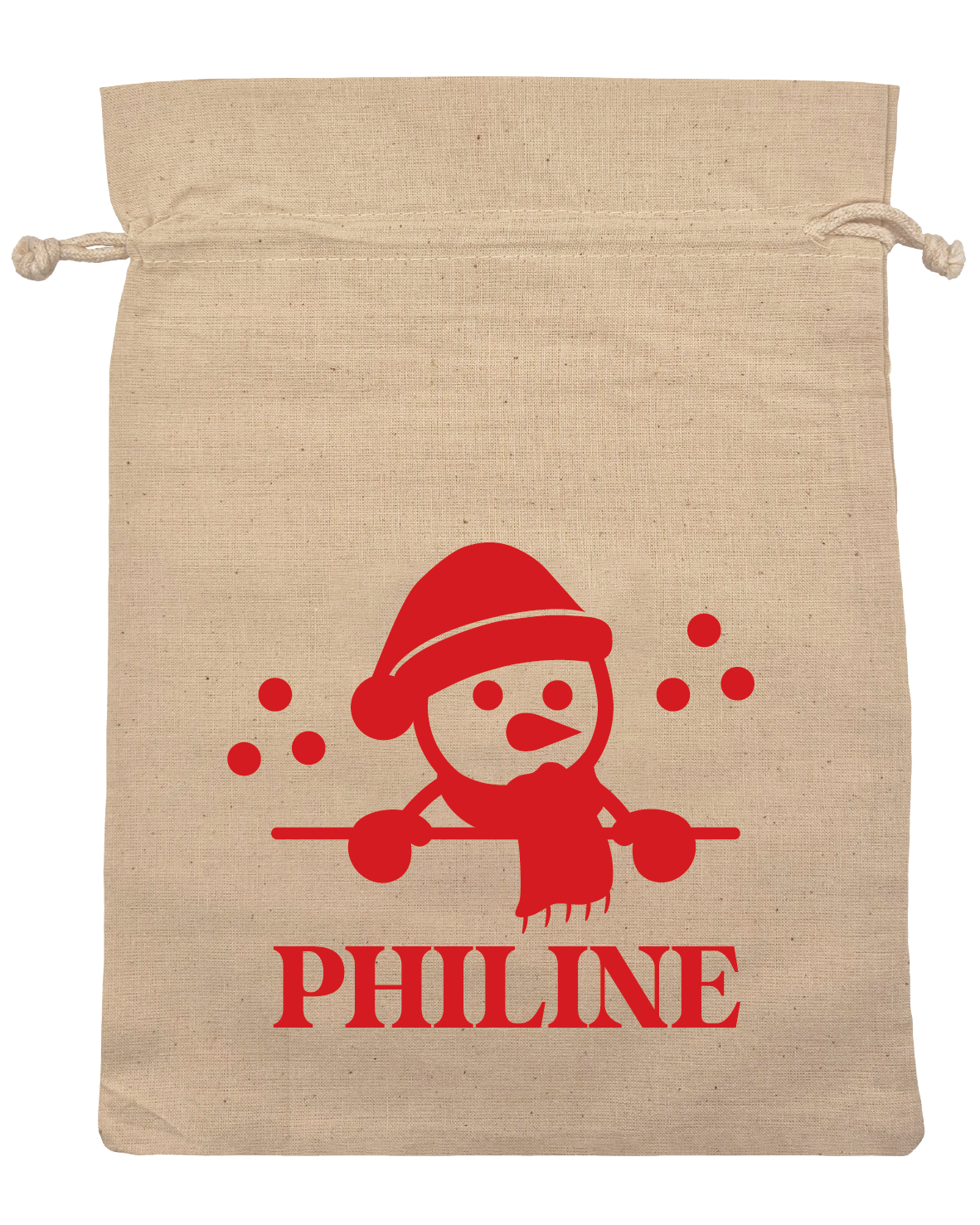 Personlig julepose - Snemand