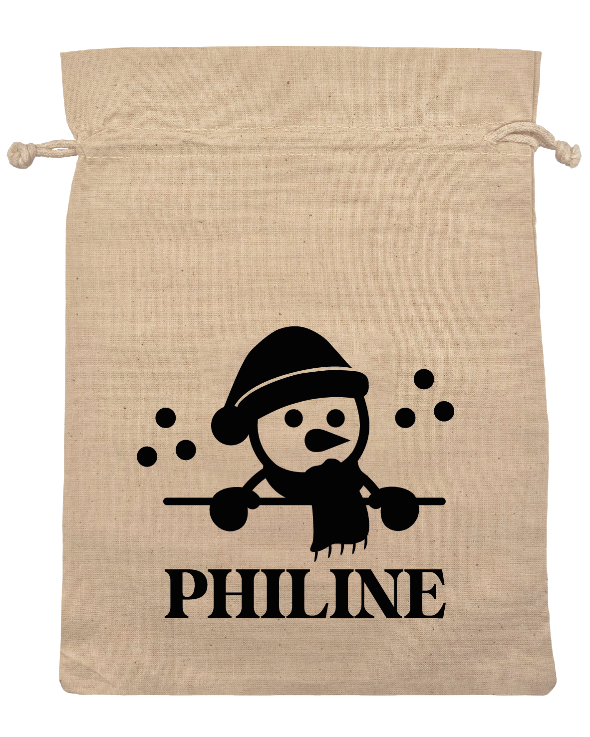 Personlig julepose - Snemand