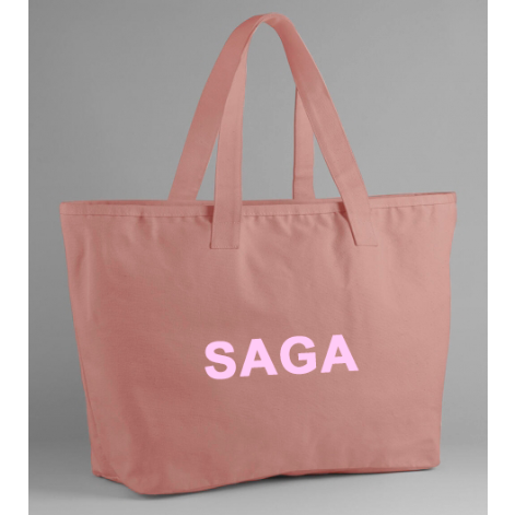 Bags m. lynlås - Rosa